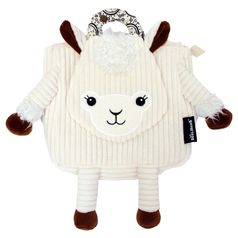 Corduroy Backpack Muchachos the Llama — zebootoys