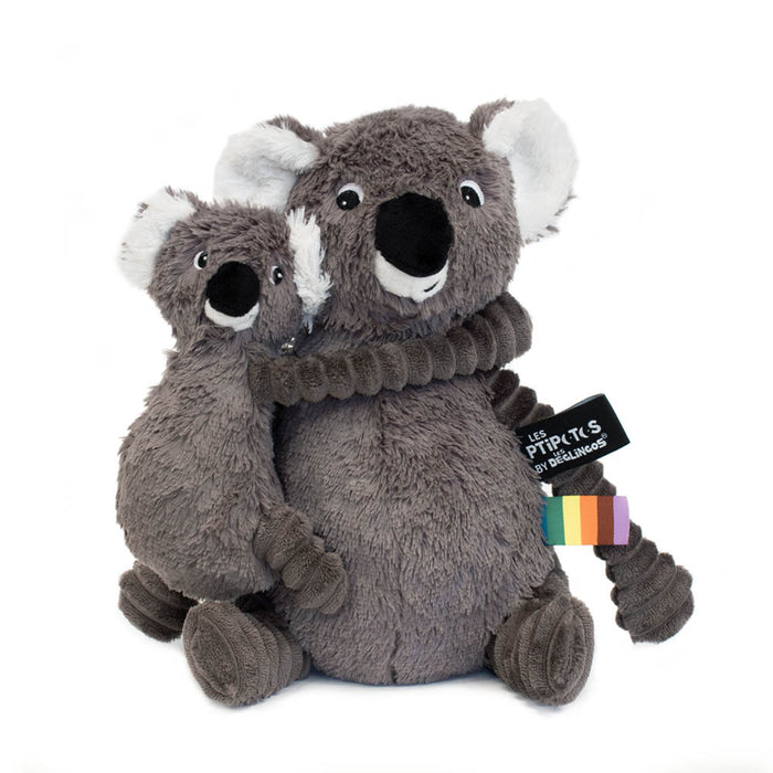 Trankilou Le Koala Mum and Baby Grey