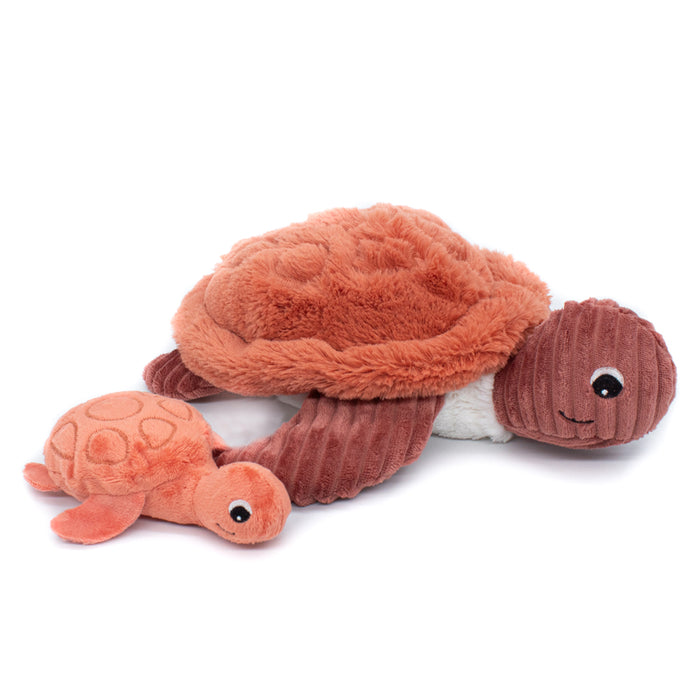 Sauvenou Turtle Mum and Baby Terracotta